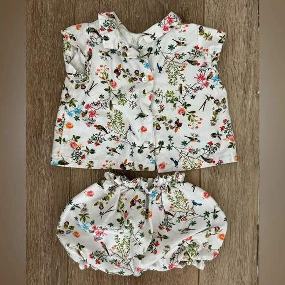 MAKIE Blouse & Bloomers Set Size 6M